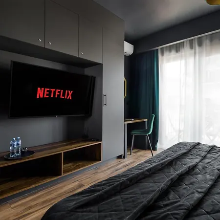 Kairos - Manhattan Premium-klimatyzacja-silownia-sala Kinowa Apartment *