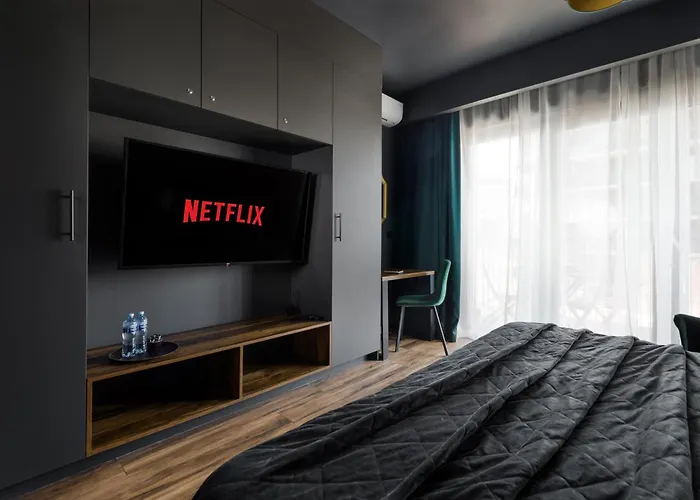 Kairos - Manhattan Premium-klimatyzacja-silownia-sala Kinowa Apartment *